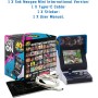 NEOGEO Mini Edición Internacional, 40 Juegos Clásicos de SNK Incluyendo King of Fighters y Metal Slug etc., Pantalla LCD de 3,5