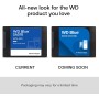 SSD SATA WD Blue SA510 de 1 TB M.2 2280 (lectura de hasta 560 MB/s, escritura de hasta 520 MB/s, actualización del ordenador,