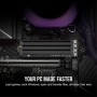 Corsair MP600 Elite SSD NVMe M.2 PCIe Gen4 x4 de 2 TB - M.2 2280 - Lectura Secuencial de hasta 7.000 MB/s - NAND 3D TLC de Alta
