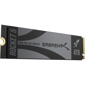 SABRENT Rocket 5 de 4TB Unidad SSD M.2 PCIe Gen 5 14GB/s X4 NVMe Interna de Rendimiento avanzado (SB-RKT5-4TB)