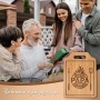 Giftasy Regalo Abuela, Regalo Dia de la Madre - Tabla de Cortar de Bambú Grabada, Regalo Abuela Cumpleaños, Navidad Original