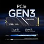 fanxiang M.2 SSD 512GB,NVMe SSD con disipador térmico, hasta 3200MB/S, PCIe Gen3 x4 2280,SSD Interno, caché SLC 3D NAND,Discos