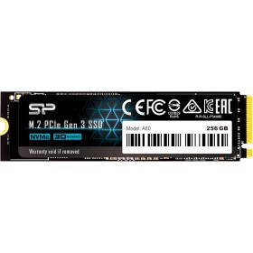Silicon Power PCIe M.2 NVMe SSD 256GB Gen3x4 R/W hasta 2100/1200MB/s, SSD Interno