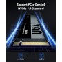 Lexar NM790 2 TB SSD, PCIe Gen4x4 NVMe 1.4 M.2 2280 SSD, hasta 7.400 MB/s de Lectura, 6.500 MB/s de Escritura, para PS5, PC,