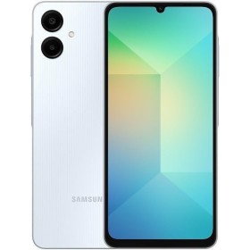 SAMSUNG Galaxy A06 4G LTE versión global SM-A065F/DS, NO NFC, pantalla 6,7", doble SIM 50 MP, doble cámara azul (Light Blue), 64