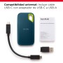 SanDisk 2TB Extreme SSD portátil, USB-C, Memoria de estado sólido NVMe externa, hasta 1050 MB/s, Clasificación IP65 de