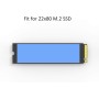 GLOTRENDS [10 Packs] Almohadilla térmica M.2 Apto para SSD M.2, Apto para SSD NVMe, Apto para SSD PS5, Apto para disipador de