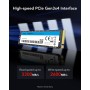 Lexar NM610PRO 1TB SSD, SSD Interno M.2 2280 PCIe Gen3x4 NVMe 1.4, hasta 3300 MB/s de Lectura, Unidades SSD internas con Flash
