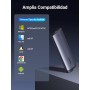 UGREEN Carcasa SSD M.2 NVMe USB C 3.2 Gen 2, Caja para Disco Duro PCIe 10Gbps UASP Compatible con 4TB M/M+B Key
