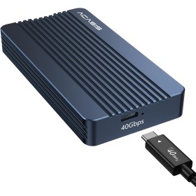 ACASIS Caja SSD M.2 NVMe 40Gbps, TBU405 para M1 M2 Pro/MAX, Compatible con Thunderbolt 4/3/USB3.2/3.1/3.0/2.0, Soporte para