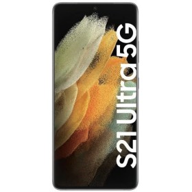SAMSUNG Smartphone Galaxy S21 Ultra 5G de 256 GB con Sistema Operativo Android Color Plata