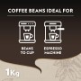 Lavazza, Qualità Rossa, Café en Grano Natural, Ideal para la Máquina de Café Espresso, con Notas Aromáticas de Chocolate y
