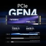 fanxiang S880 SSD 2TB PCIe 4.0 NVMe SSD M.2 2280 - hasta 7450MB/s, nvme 2tb, Compatible con Ordenador Escritorio y portátiles,