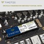 Timetec 256 GB Mac SSD NVMe PCIe Gen3x4 3D NAND TLC Lectura de hasta 1950 MB/s Compatible con MacBook Air (2013-2015, 2017),