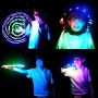 TOSY Anillo Volador 16 Millones de Colores RGB LED, súper Brillante, Modo perdido, iluminación automática, Resistente al Agua,