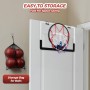 wulwun Mini Canasta de Baloncesto para Niños - Set Completo con Opciones de Montaje Versátiles y Protección para Puertas y