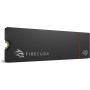 Seagate FireCuda 530R NVMe SSD 1TB, PS5/PC, M.2 PCIe Gen4 ×4 NVMe 1.4, 7.300 MB/s, 3D TLC NAND, 640 TBW, con disipador de calor,