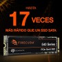 Seagate FireCuda 530R NVMe SSD 1TB, PS5/PC, M.2 PCIe Gen4 ×4 NVMe 1.4, 7.300 MB/s, 3D TLC NAND, 640 TBW, con disipador de calor,