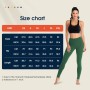 Occffy Women's Leggings, High Waist, Sports Leggings, Women's Fitness Pants, Sports Leggings for Running Training, Stretching