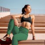 Occffy Women's Leggings, High Waist, Sports Leggings, Women's Fitness Pants, Sports Leggings for Running Training, Stretching
