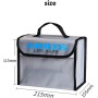 WANGCL Lipo bolsa a prueba de explosiones a prueba de fuego Lipo bolsa segura impermeable Lipo bolsa de batería grande bolsa de