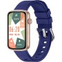 SHANG WING Reloj Inteligente para Mujer, Pulsera Inteligente con Oxímetro, IP68 Impermeable, DIY Esfera, Monitor Sueño,
