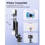 Palo Selfie Tripode con 2 Luces, Tripode para Movil 135CM Extra Largo con Control Remoto Desmontable, Selfie Stick con 1/4 de