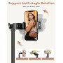 JOILCAN Tripode para Movil, 177,8 cm Profesional Estable Aluminiocon Trípode con Control Remoto & Teléfono Soporte，Extensible