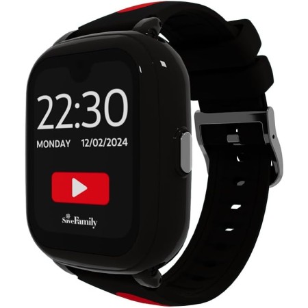 SaveFamily Iconic Plus 2. Reloj Inteligente para niños con GPS, Llamada, videollamada, IA, SOS... Whatsapp, Spotify, medidor de