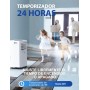 Aire Acondicionado Portátil 9000 BTU, 4 en 1: Refrigeración, Ventilador, Deshumidificador y Modo Sueño, Silencioso, con Mando,