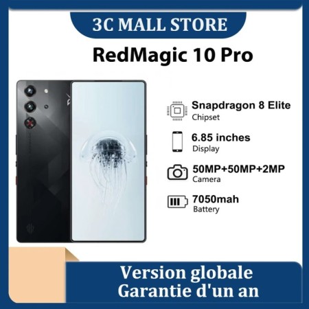 Versión Global RedMagic 10 Pro 5G teléfono para juegos 6,85 "Snapdrago