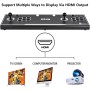 Unico Retro Arcade Console Stick, 44 Juegos SNK con Licencia Oficial Precargados, Compatible con Salida AV y HDMI con 2