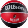 Wilson Pelota de baloncesto NBA TEAM TRIBUTE, Exterior, Caucho, Tamaño: 7