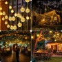 Realky Guirnaldas Luces Exterior Solar, 100 LED 8 Modos Guirnalda Luces Solares con Función de Memoria, IP65 Impermeable 18M
