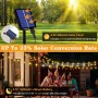 Realky Guirnaldas Luces Exterior Solar, 100 LED 8 Modos Guirnalda Luces Solares con Función de Memoria, IP65 Impermeable 18M