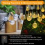 Realky Guirnaldas Luces Exterior Solar, 100 LED 8 Modos Guirnalda Luces Solares con Función de Memoria, IP65 Impermeable 18M