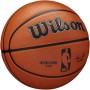 Wilson Pelota de baloncesto NBA AUTHENTIC SERIES, Exterior, Caucho Tackskin, Tamaño: 7, Marrón