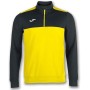 Joma - Sweatshirt for Men, 6XS - 3XL - Warm and Breathable, Prevents Cold Entry with Half Zip, Hem and Rib Cuffs - Winner