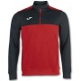Joma - Sweatshirt for Men, 6XS - 3XL - Warm and Breathable, Prevents Cold Entry with Half Zip, Hem and Rib Cuffs - Winner