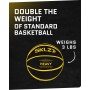 SKLZ Control Baloncesto Pesado, Unisex, Negro-Negro
