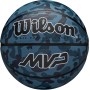 Wilson MVP Camo Basketball Blue
