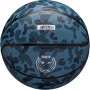 Wilson MVP Camo Basketball Blue