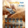 oneisall Premium Maquina Cortar Pelo Perros, IPX7 Todo el Cuerpo Lavable Maquinilla Inalámbrico Cortapelos Apta para largo y