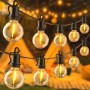 FIFlying Guirnalda Luces Exterior 8,8 M/29 FT G40 Guirnaldas de Luces Exterior con 12+1 LED, Guirnaldas Luces Exterior