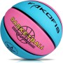 FAKOFIS Balón de baloncesto para niños, tamaño 3, tamaño 5, tamaño 7, baloncesto al aire libre en interiores y callejeros,