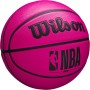 Wilson Balón de Baloncesto NBA DRV en Color Rosa, tamaño 7, también Adecuado como Baloncesto al Aire Libre