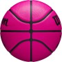 Wilson Balón de Baloncesto NBA DRV en Color Rosa, tamaño 7, también Adecuado como Baloncesto al Aire Libre
