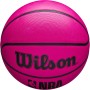 Wilson Balón de Baloncesto NBA DRV en Color Rosa, tamaño 7, también Adecuado como Baloncesto al Aire Libre