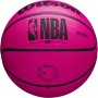 Wilson Balón de Baloncesto NBA DRV en Color Rosa, tamaño 7, también Adecuado como Baloncesto al Aire Libre