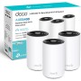 TP-Link Deco XE75 Mesh WLAN Set (Pack de 3), Enrutador y Repetidor Tribanda Wi-Fi 6E AXE5400, 3 Puertos Gigabit para Cada
